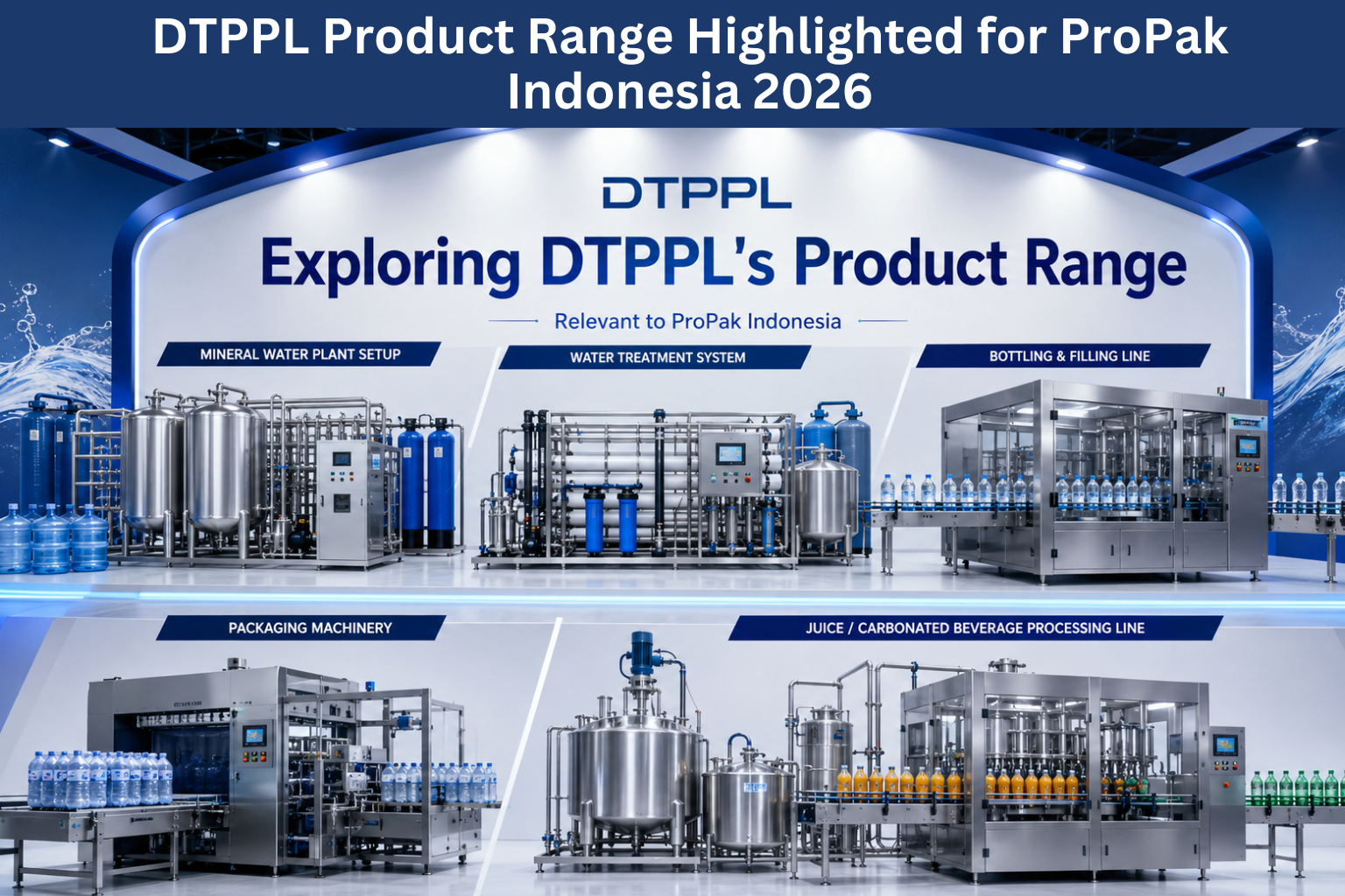 DTPPL Product Range Highlighted ProPak Indonesia