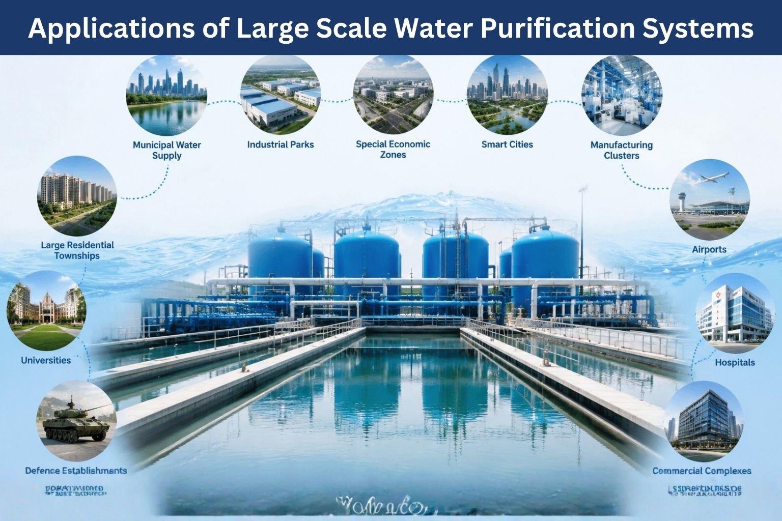 Large Scale Water Purification Systems
