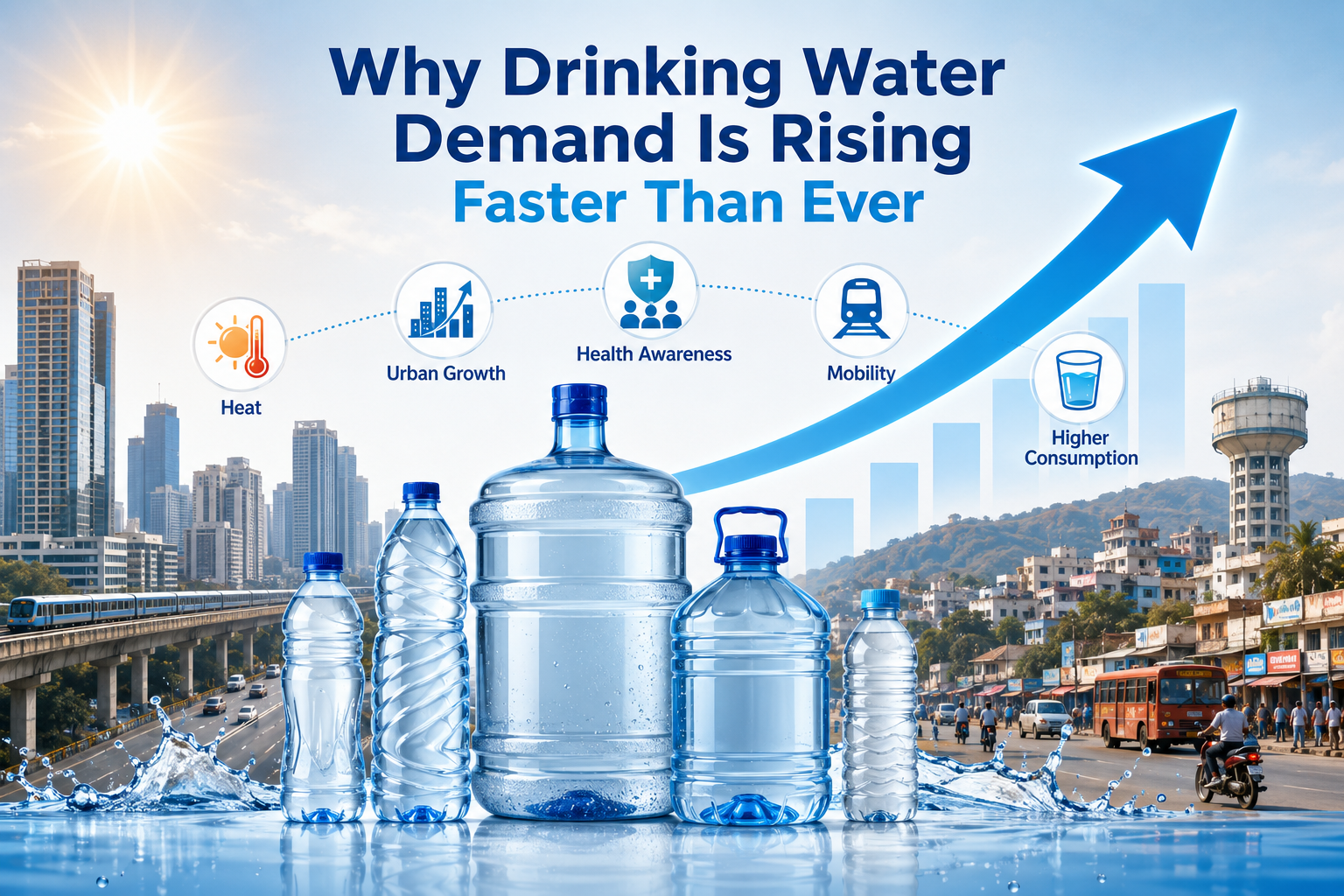 Drinking Water Demand Rising Faster Than Ever