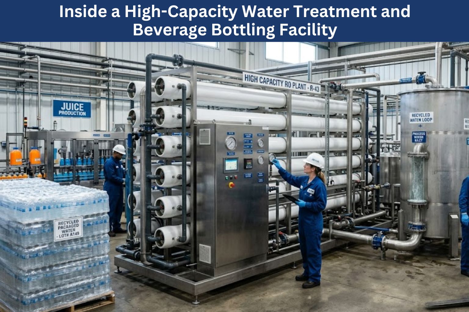 Water Treatment and Beverage Facility in Karnataka