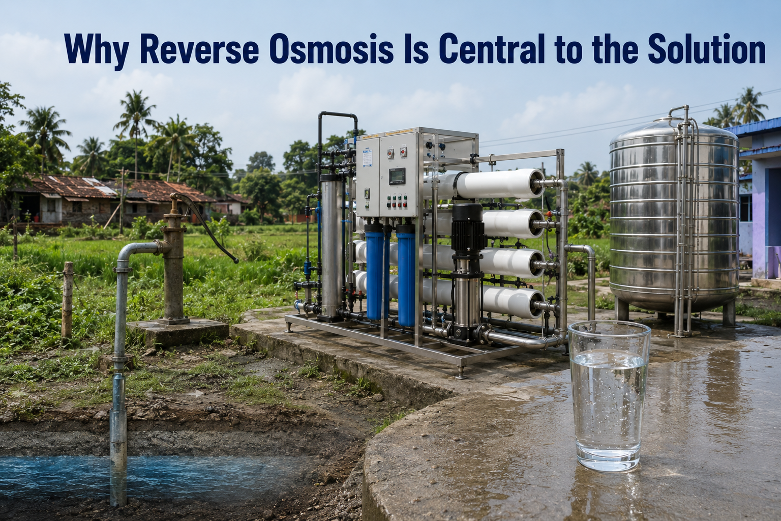 Reverse Osmosis is the Central to the Solution