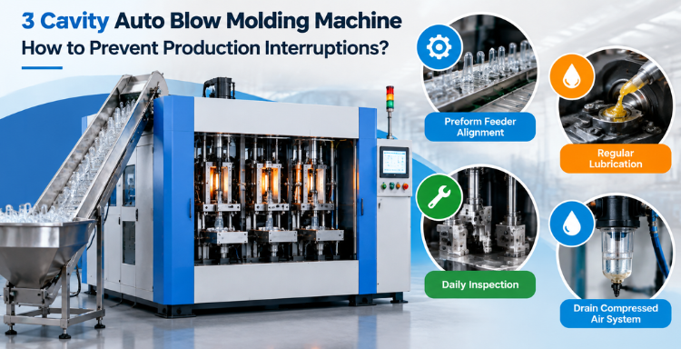 3 Cavity Auto Blow Molding Machine Maintenance Guide