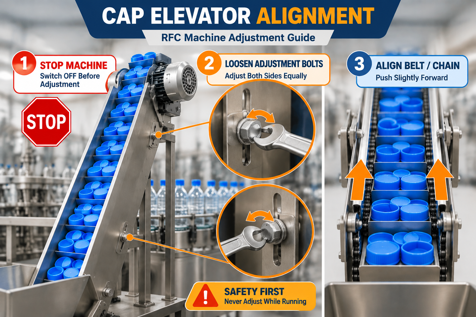 How to Fix VFD Alarms in Rinsing Filling & Capping Machines