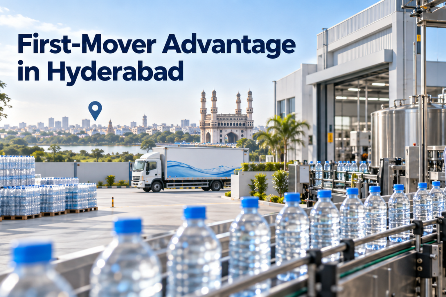 Mineral Water Bottling Plant Location First Mover Advantage Hyderabad