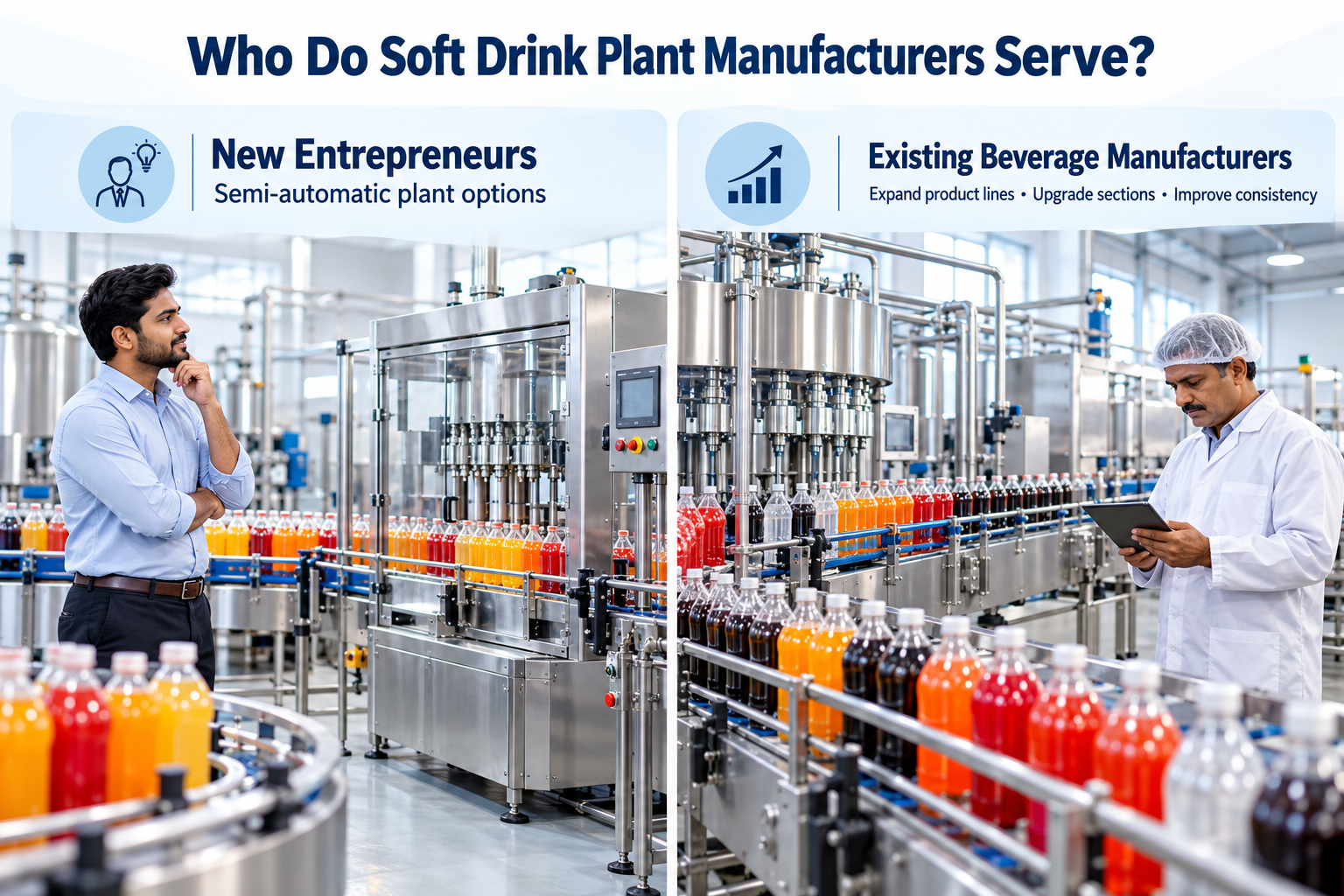 Soft Drink Plant Machinery Manufacturers in India